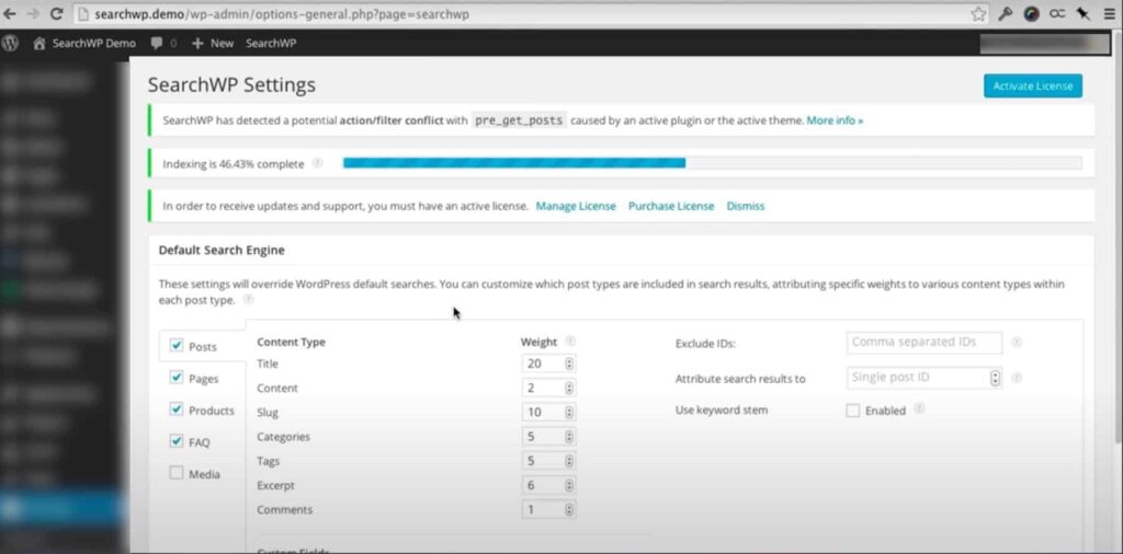 WordPress Search Plugin 2: SearchWP