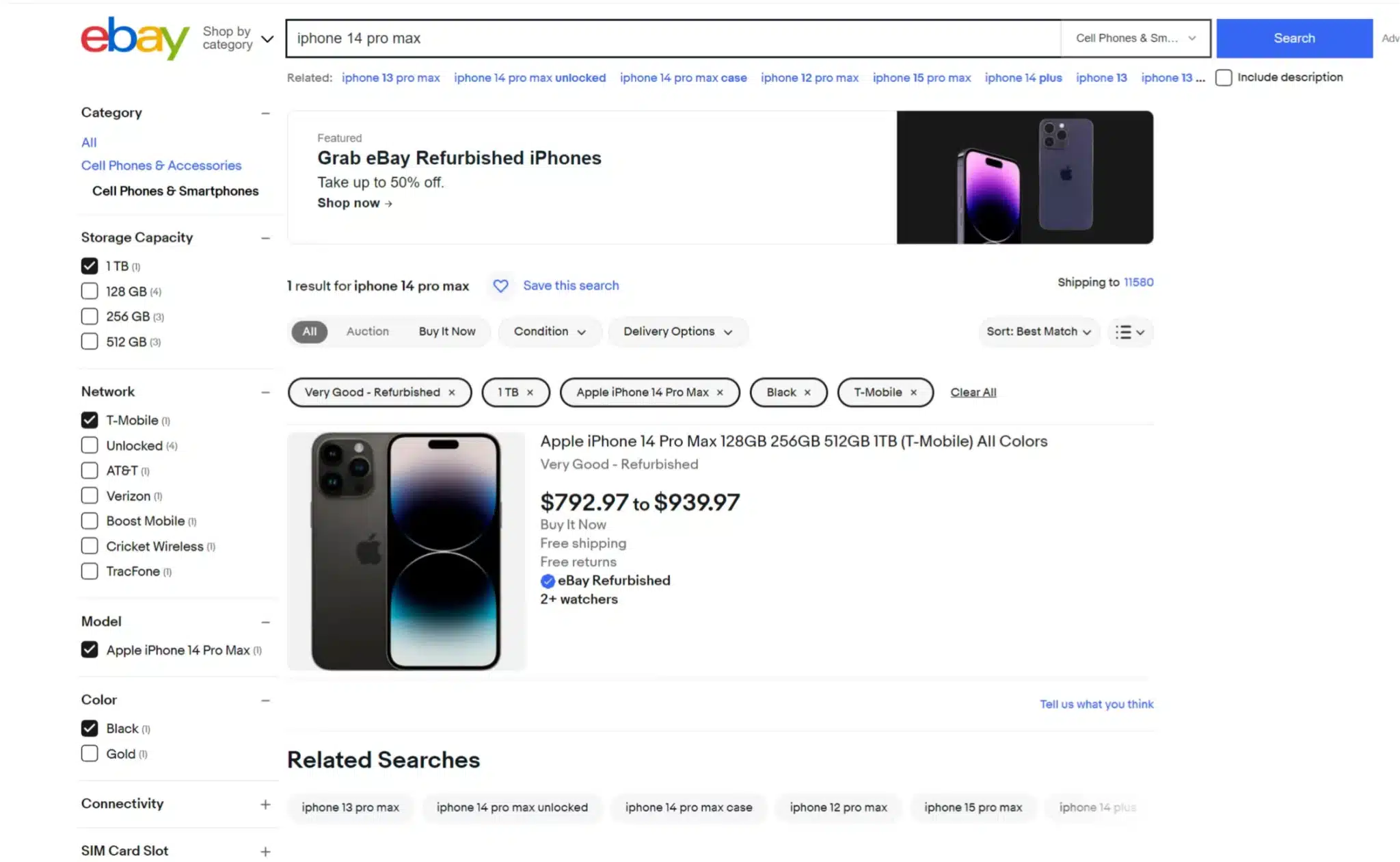 What is search relevance? Example 2