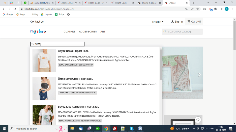 Installing AddSearch on PrestaShop Website
